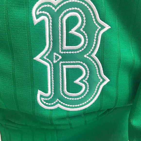 Mitchell & Ness Boston Red Sox Green Jacket Rare M - Picture 5 of 16